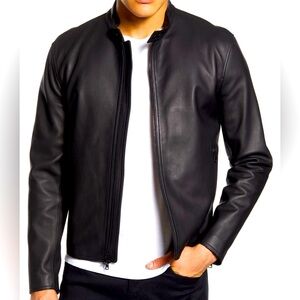 VINCE LAMBSKIN LEATHER JACKET (Men’s)